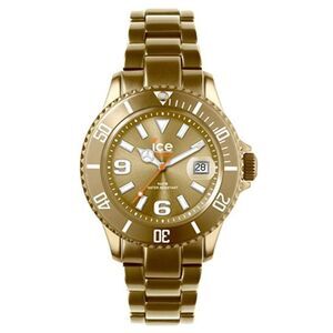 Ice Watch Men's Alu Gold Dial Watch - AL.GD.U.A.12
